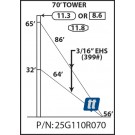 Rohn 25G110R070