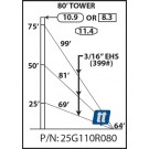 Rohn 25G110R080