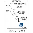 Rohn 45G110R060