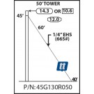 Rohn 45G130R050