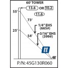 Rohn 45G130R060