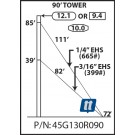 Rohn 45G130R090