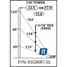 Rohn 45G90R130