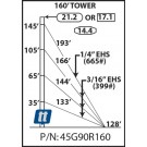 Rohn 45G90R160