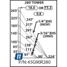 Rohn 45G90R280