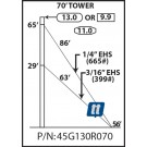 Rohn 45G130R070