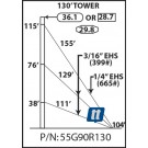 Rohn 55G90R130