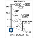 Rohn 55G90R180